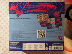 Pokemon TCG: Sword & Shield Darkness Ablaze Elite Trainer Box ETB Sealed 820650807312 - Image 2