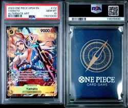 2023 YAMATO One Piece Kingdoms Of Intrigue OP04-112 Alt Art PSA 10 GEM MINT - Image 2