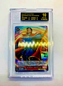 Marvel 2021 "DOCTOR STRANGE" Weiss Schwarz BGS 10 BLACK LABEL - Image 2
