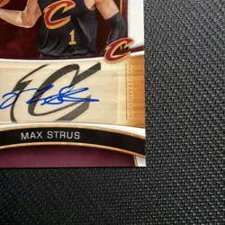 2025-26 Topps Flagship MAX STRUS Marks of Excellence Auto #MEMS Cavaliers - Image 5