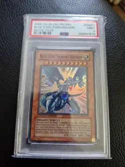 Yugioh Blue Eyes Shining Dragon MOV - EN001 Super Rare LIMITED EDITION PSA 9 - Image 1