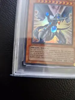 Yugioh Blue Eyes Shining Dragon MOV - EN001 Super Rare LIMITED EDITION PSA 9 - Image 5