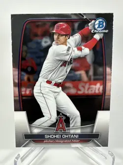 2023 Bowman Chrome Shohei Ohtani #67 Los Angeles Angels - Image 1