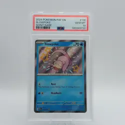 SV: Paldean Fates #116/091 Slowpoke PSA 10 - Image 1