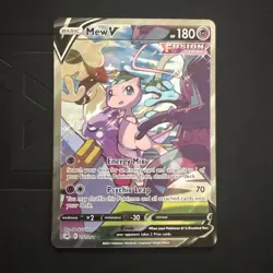 Mew V (Alternate Full Art) 251/264 Swsh08: Fusion Strike Holo - Image 1