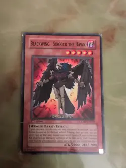 3 X Yu-Gi-Oh Blackwing - Sirocco The Dawn CRMS-EN010 Unlimited Common Card - Image 1