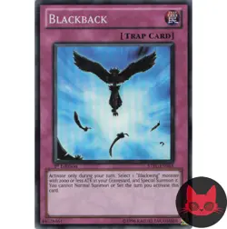 Yugioh Blackback STBL-EN065 Super Rare 1st Edition LP - Image 1