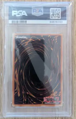 Yugioh Red-Eyes Darkness Metal Dragon MGED-EN009 Gold Rare 1st Alt Art PSA 8 - Image 2