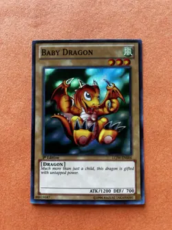 Yugioh Baby Dragon LCJW-EN006 Legendary Collection 4 1st Edition Holo 1200/700 - Image 2