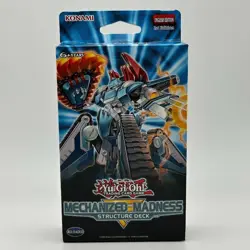 YUGIOH 1ST ED MECHANIZED MADNESS STRUCTURE DECK FACTORY SEALED NEW - Image 1
