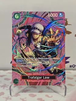 Trafalgar Law (SP) OP13-031 Adventure on Kami's Island Foil OP15-EB04 - Image 1