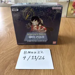 One Piece OP-01 Romance Dawn Booster Box BLUE BOTTOM English NEW SEALED - Image 2