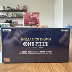 One Piece OP-01 Romance Dawn Booster Box BLUE BOTTOM English NEW SEALED - Image 3