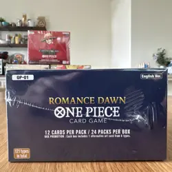 One Piece OP-01 Romance Dawn Booster Box BLUE BOTTOM English NEW SEALED - Image 5