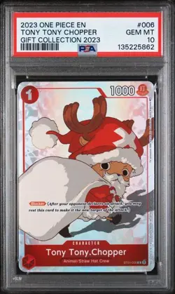 2023 One Piece Gift Collection 2023 Tony Tony Chopper 006 PSA 10 2 - Image 1