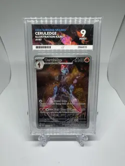 Pokemon TCG Surging Sparks Ceruledge Illustration Rare Card 197/191 Ace 9 - Image 1