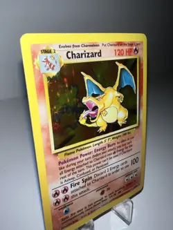 Pokemon Charizard Card 4/102 Base Set Holo Rare Vintage 1999 WOTC - Image 5