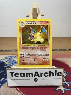 1999 Charizard 4/102 Base Set Holo - Vintage Pokemon Card - Image 1