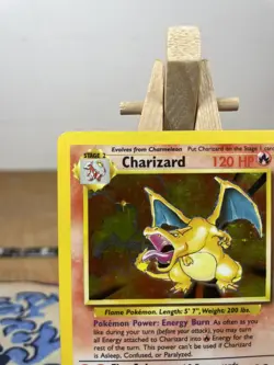 1999 Charizard 4/102 Base Set Holo - Vintage Pokemon Card - Image 3