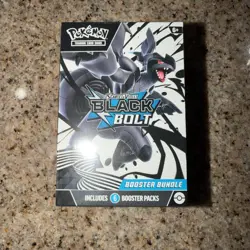 Pokemon TCG Scarlet & Violet Black Bolt Booster Bundle - New Factory Sealed - Image 1