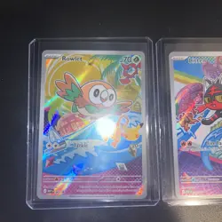 Pokemon - First Partner Illustration Collection 🔥 Rowlet Litten Popplio 🔥 Set - Image 2