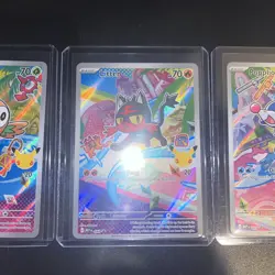 Pokemon - First Partner Illustration Collection 🔥 Rowlet Litten Popplio 🔥 Set - Image 3