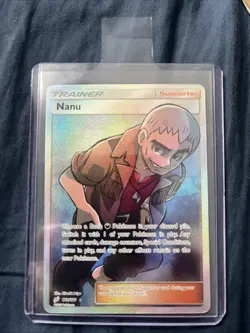 Pokemon TCG Nanu Sun & Moon - Team Up 179/181 Holo Ultra Rare - Image 2