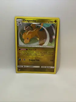 Dragonite Cosmos Holo 119/181 Exclusive Team Up Promo Pokemon Card NM - Image 1