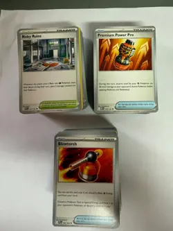 Pokemon 300 Bulk Lot Trainer and Support Cards C/UC - Image 1