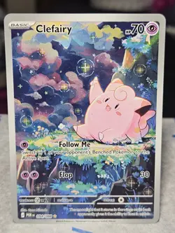 Illustration Rare Clefairy #094/088 Pokemon Card Perfect Order NM-MT 2026 - Image 1