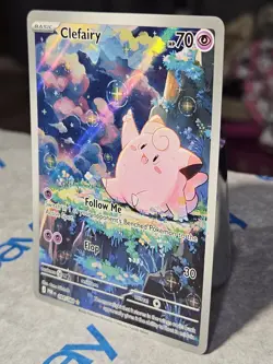 Illustration Rare Clefairy #094/088 Pokemon Card Perfect Order NM-MT 2026 - Image 2
