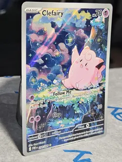 Illustration Rare Clefairy #094/088 Pokemon Card Perfect Order NM-MT 2026 - Image 3