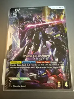 Zeta Gundam (LR+) GD02-069 English Dual Impact Gundam Card Game | Gundam TCG NM - Image 1