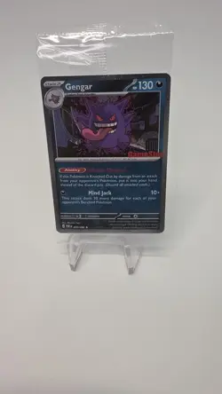 Gengar (Cosmos Holo) (Gamestop Exclusive) Perfect Order Pokemon Card Near Mint - Image 1