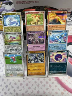 151 Pokemon Reverse Holo and Holo Lot! 56 Cards Total All NM Pokemo Bulk Lot! - Image 3