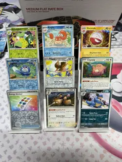 151 Pokemon Reverse Holo and Holo Lot! 56 Cards Total All NM Pokemo Bulk Lot! - Image 5