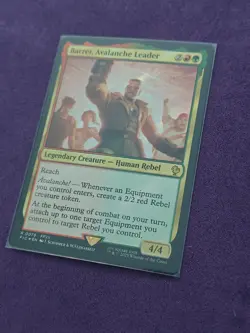 Barret, Avalanche Leader (Surge Foil) #79 (NM) Final Fantasy FIC Magic MTG - Image 2