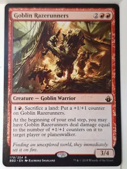 Goblin Razerunners - Battlebond - Magic the Gathering MTG Nice! - Image 1