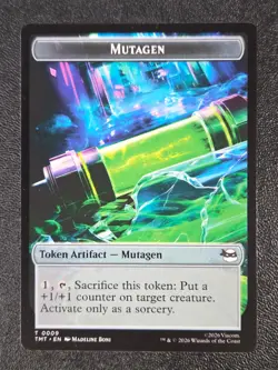 ROBOT // MUTAGEN DOUBLE SIDED TOKEN T TEENAGE MUTANT NINJA TURTLES 10 // 9 NM - Image 1