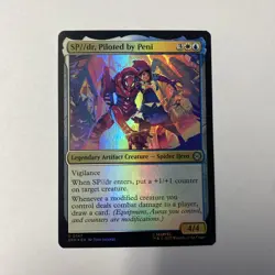 SP dr, Piloted by Peni Marvel's Spider-Man Foil #147 Mint / NM - Image 1