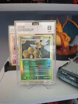 Pokemon Vespiquen 2007 Reverse Holo Card 39/130 Diamond Pearl Set - Image 1