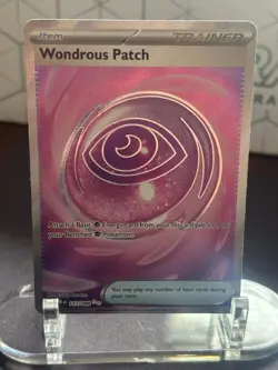 Pokemon TCG Perfect Order Wondrous Patch #117/088 Full Art Holo NM - Image 1