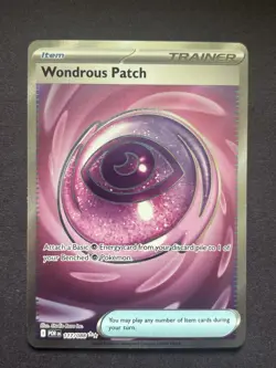Pokemon TCG Perfect Order Wondrous Patch #117/088 Full Art Holo NM - Image 2