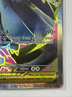 Pack Fresh Mega Charizard X EX - Phantasmal Flames 109/094 Pokemon TCG Full art - Image 5