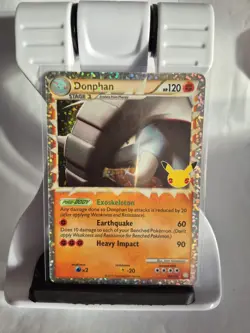 Pokemon TCG Donphan Holo Ultra Rare Card Celebrations 107/123 - Image 1