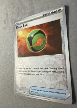 Pokemon TCG * SV Surging Sparks * 175/191 Dusk Ball Uncommon * REVERSE HOLO * NM - Image 2
