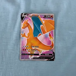 Pokemon - Charizard V SWSH050 Black Star Promo Champions Path - Image 1