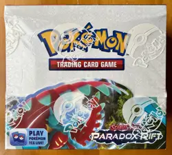 2023 Pokemon TCG Scarlet & Violet Paradox Rift Booster Box 36 Packs With Acrylic - Image 2