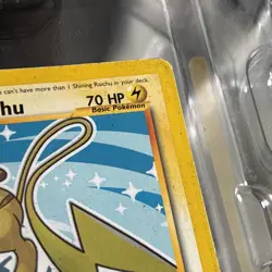 Pokemon Shining Raichu Holo Neo Genesis Card 111/105 - Image 2
