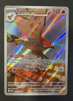 Talonflame 091/088 Holo Illustration Rare Perfect Order Pokemon NM - Image 1